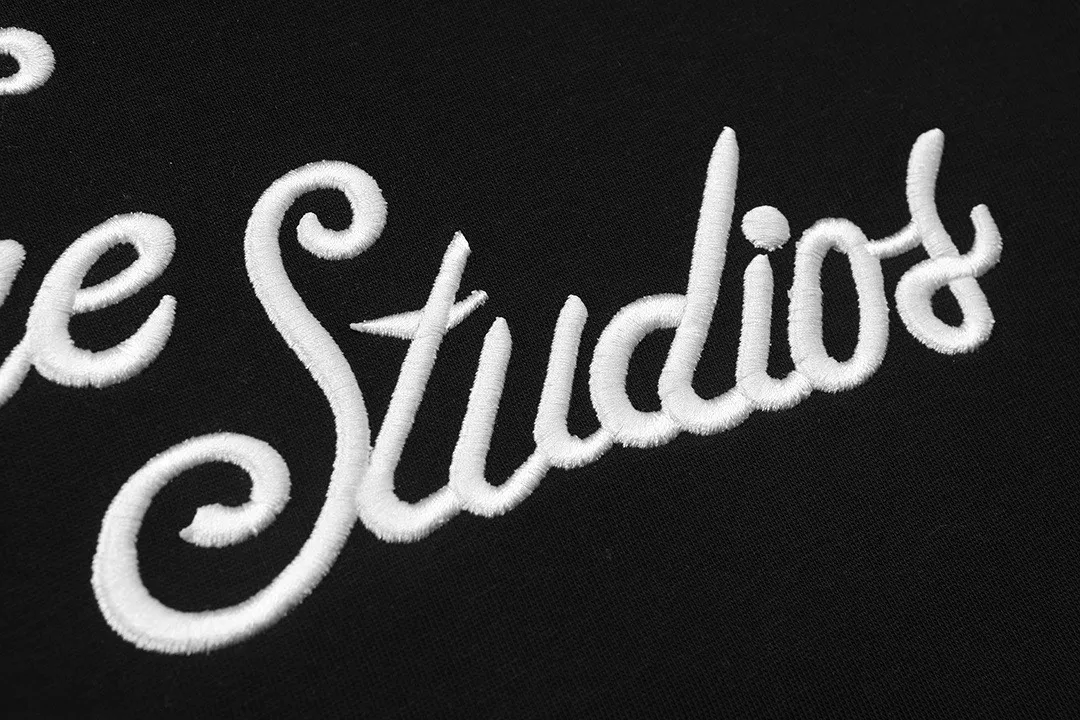 Acne Studios 2026 New Arrival logo Same Style t 100％ 32 ：Black Size：XS S M L